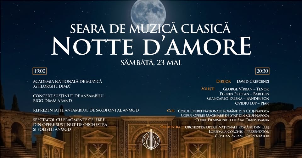 Seara de muzică clasică – Zilele Clujului 2026