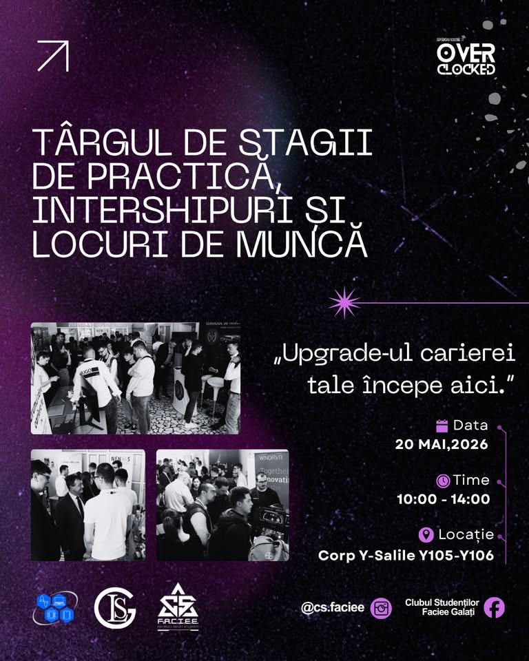 Târgul de stagii de practică, intershipuri și locuri de muncă