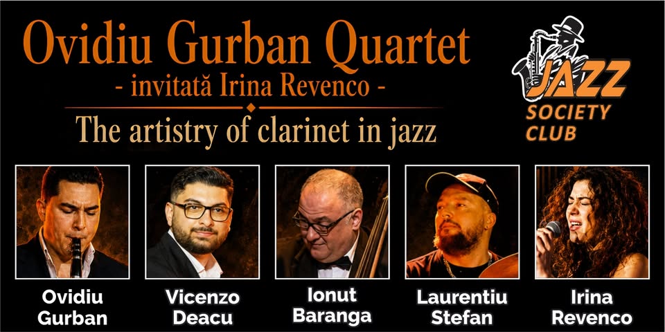 Ovidiu Gurban Quartet – „The Artistry of Clarinet in Jazz”