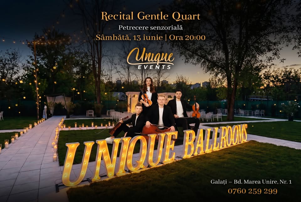 Recital Gentle Quart – Petrecere Senzorială