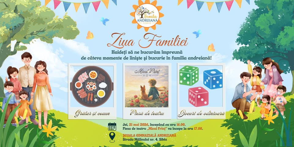 Ziua familiei – Joi 21.05.2026