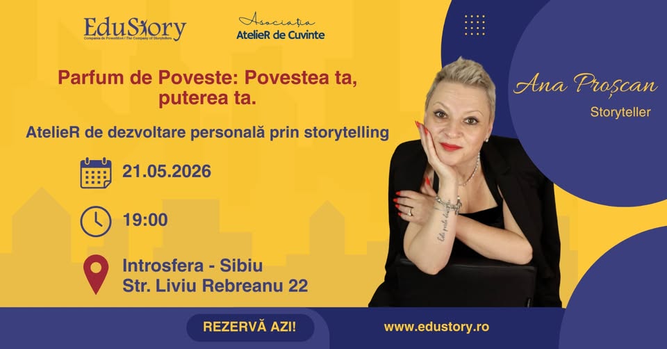 Parfum de poveste. Povestea ta, puterea ta.