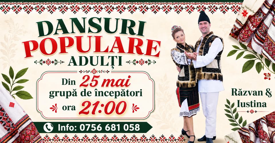 Curs de dansuri populare pentru incepatori