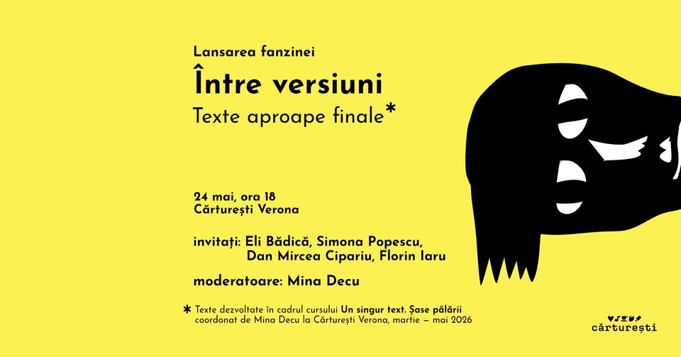 Lansarea fanzinei Între versiuni