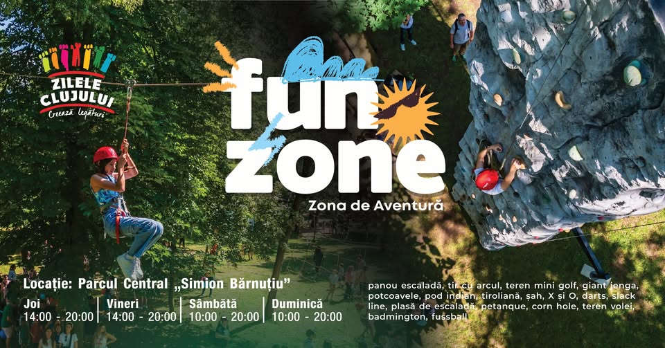 Fun Zone, Parcul Central – Zilele Clujului 2026