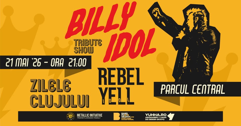 REBEL YELL – Billy Idol Tribute Show @ Zilele Clujului