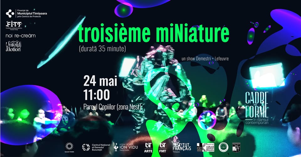 troisième miNiature – un joc de imaginație în mișcare | dedicat copiilor