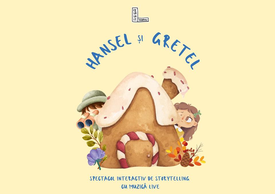 Hänsel și Gretel – spectacol de storytelling cu muzică live