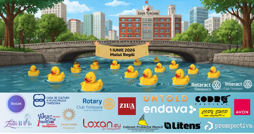 Cursa Rățuștelor pe Bega – Ediția a XVII-a 2026 🦆💛