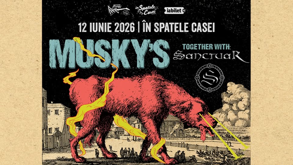 TIMIȘOARA: Musky’s & Sanctuar | 12 iunie, În Spatele Casei