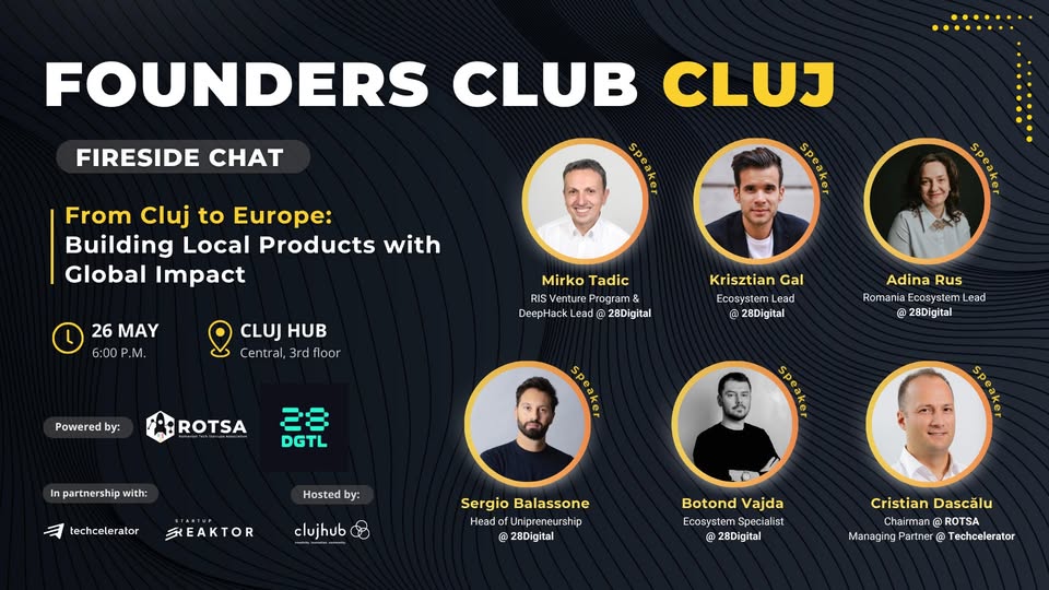 Founders Club CLUJ: From Cluj to Europe-Building Local Products with Global Impact