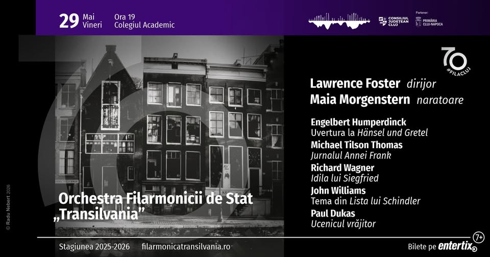 Concert vocal-simfonic – dirijor Lawrence Foster