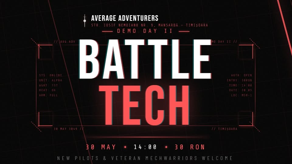 //DEMO DAY: [BATTLETECH]