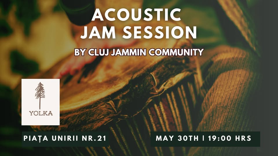 Acoustic Jam, open mic & mini concerts | YOLKA | May edition