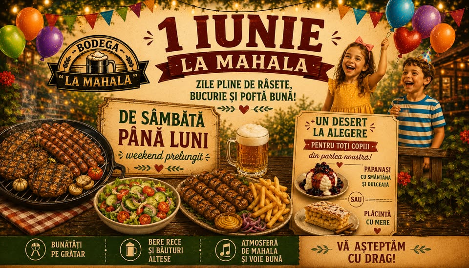 1 Iunie la Bodega La Mahala