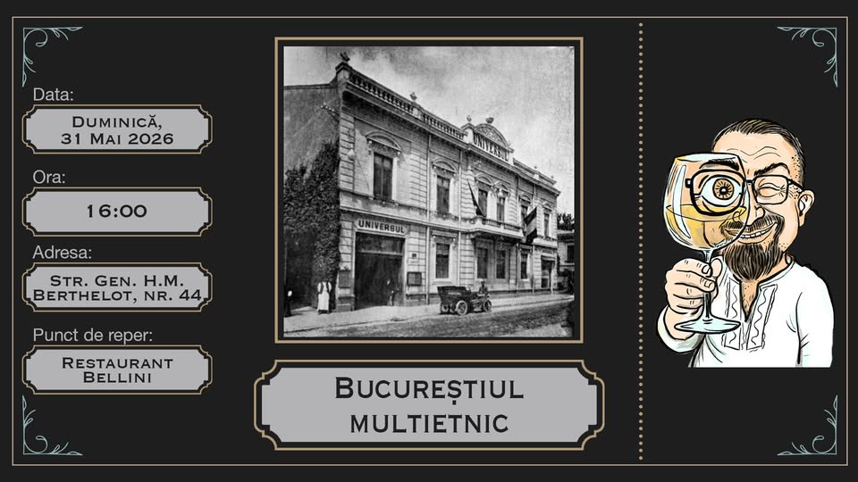 !SOLD OUT! București, bine înțeles – Bucureștiul multietnic