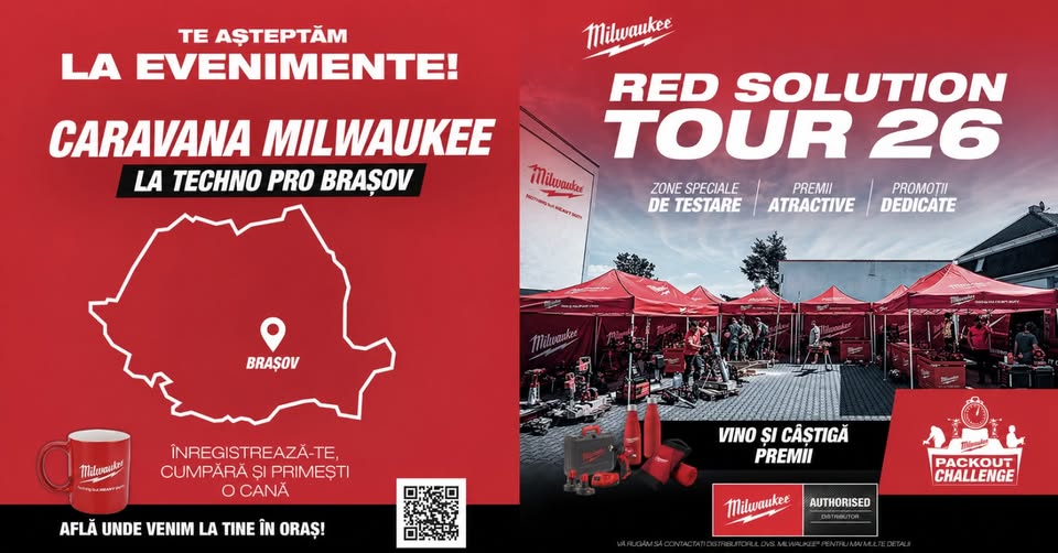 Caravana Milwaukee la Techno Pro | Brașov