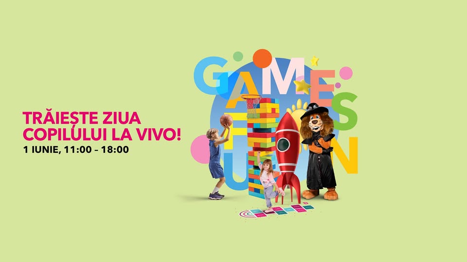 Trăiește ziua copilului la VIVO!