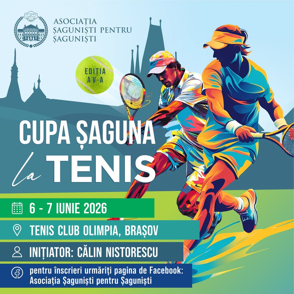 Cupa Șaguna la Tenis 2026