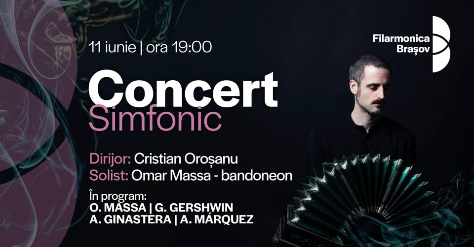 Cristian Oroșanu, Omar Massa și Orchestra Filarmonicii Brașov în concert