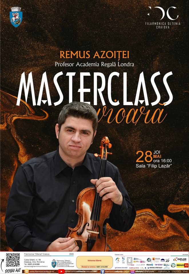 MASTERCLASS VIOARĂ – REMUS AZOIȚEI