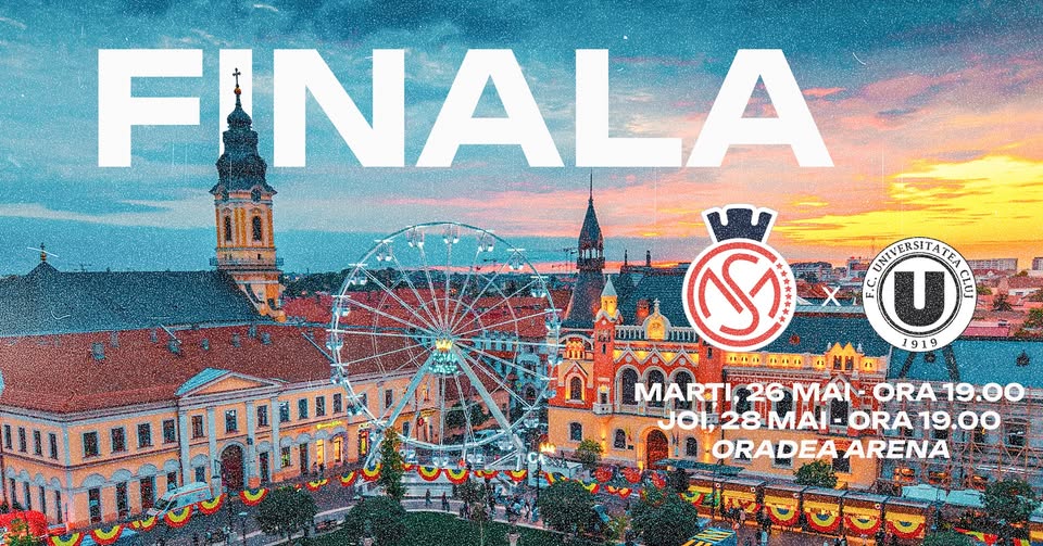 🔴🔵 FINALS DESTINATION: ORADEA ARENA.