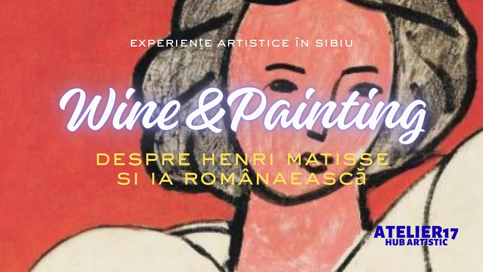 Wine & Painting. Atelier de pictură pentru adulți.