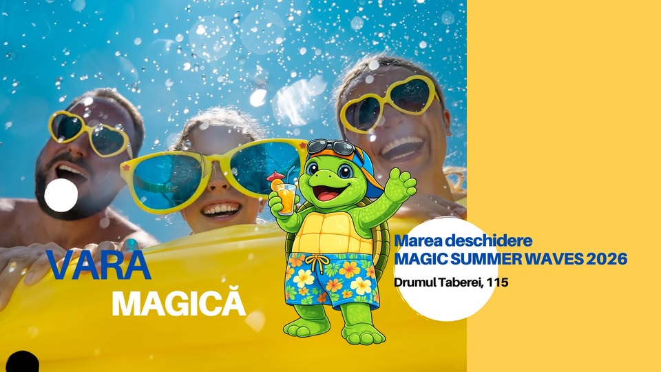 ZILELE COPIILOR în parcul acvatic Magic Summer Waves