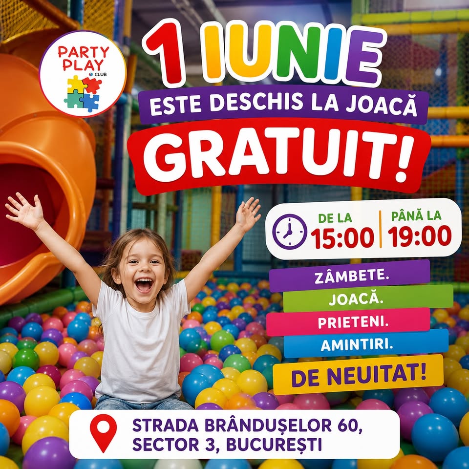 1 Iunie GRATUIT la Joaca!
