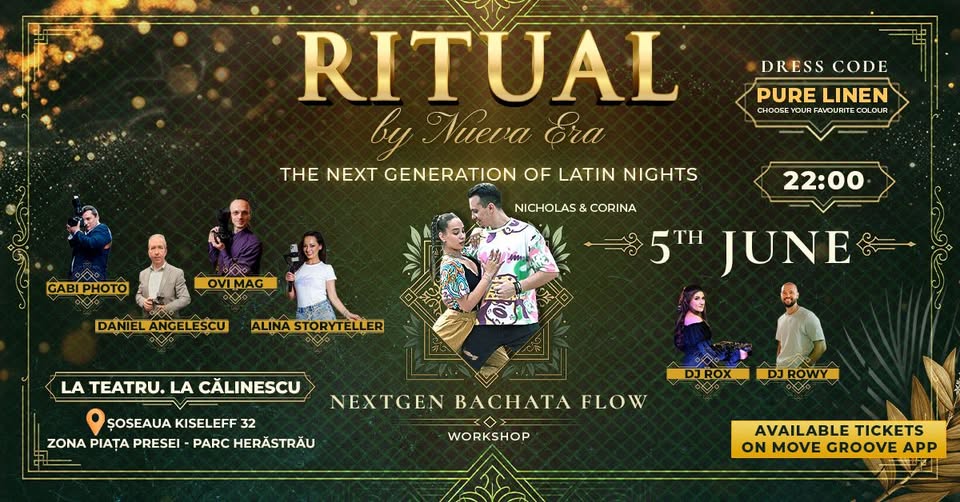RITUAL by Nueva Era◇Grand Opening◇5th June◇LA TEATRU.LA CALINESCU | Next Era of Latin Nights🌙