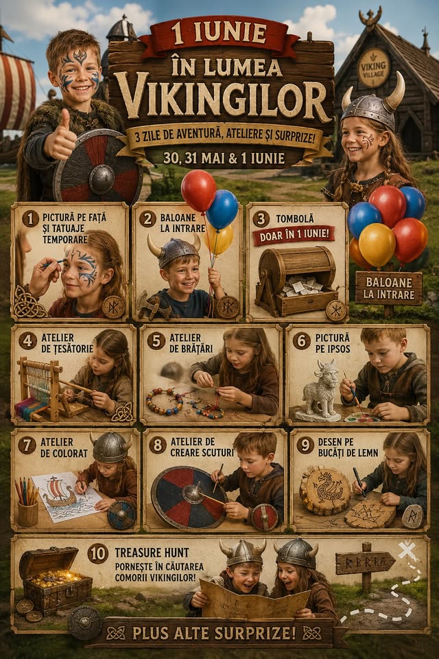 1 IUNIE ÎN LUMEA VIKINGILOR