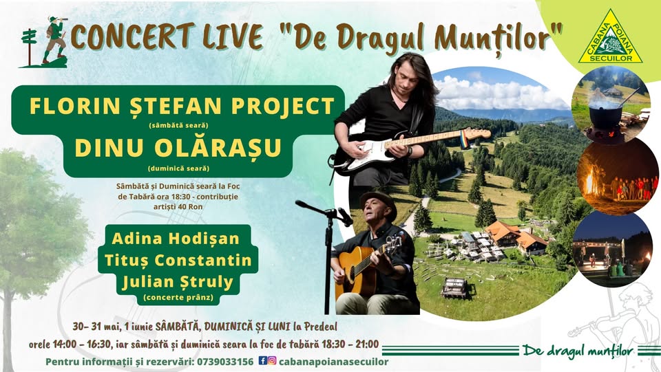 CONCERT LIVE „DE DRAGUL MUNȚILOR”