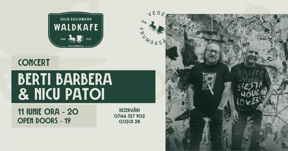 Concert Berti Barbera & Nicu Patoi