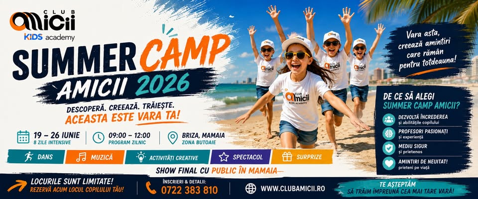 SUMMER CAMP AMICII 2026