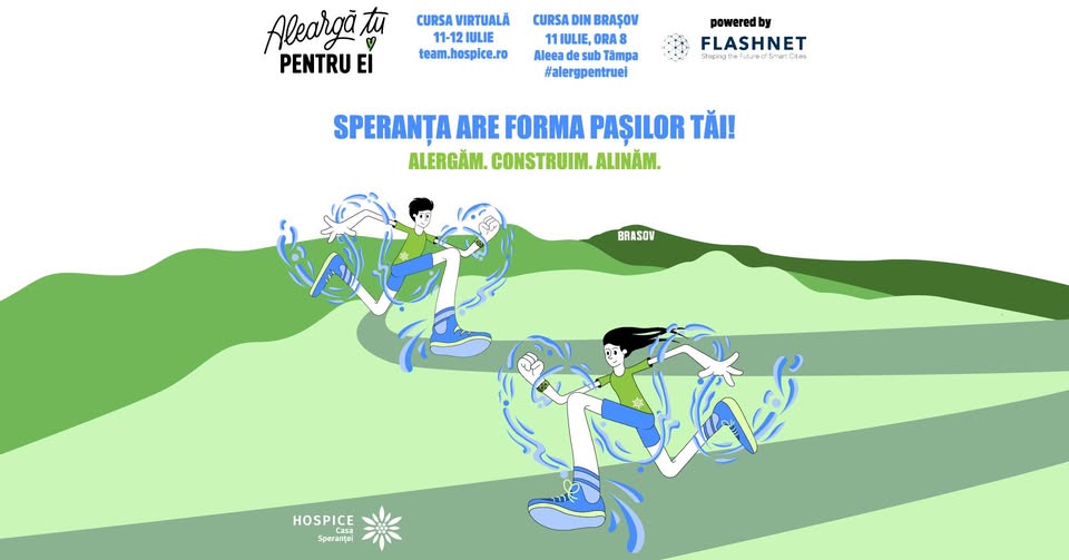 Crosul „Aleargă TU pentru EI” 2026 – powered by Flashnet