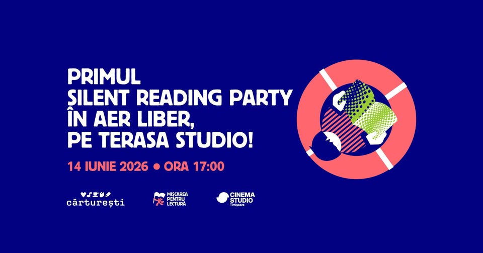 Primul #SilentReadingParty în aer liber, pe Terasa Studio!
