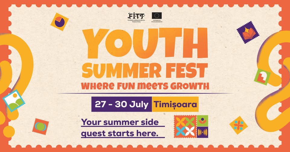 ☀️ YOUTH SUMMER FEST 5 | 27-30 July, Timișoara