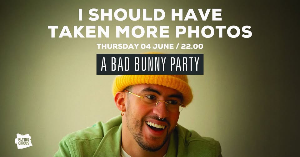 🐰 Bad Bunny Party 🐰 04 June @ Flying Circus