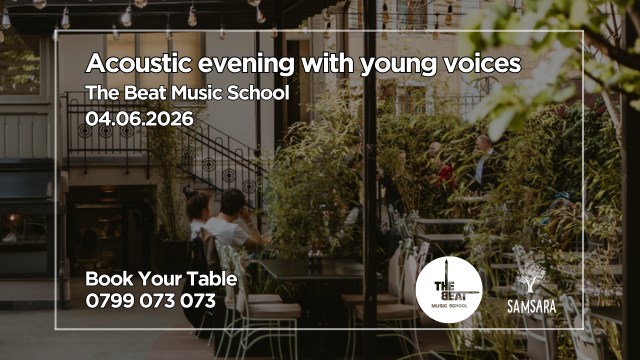 Acoustic evening with young voices – The Beat Music School