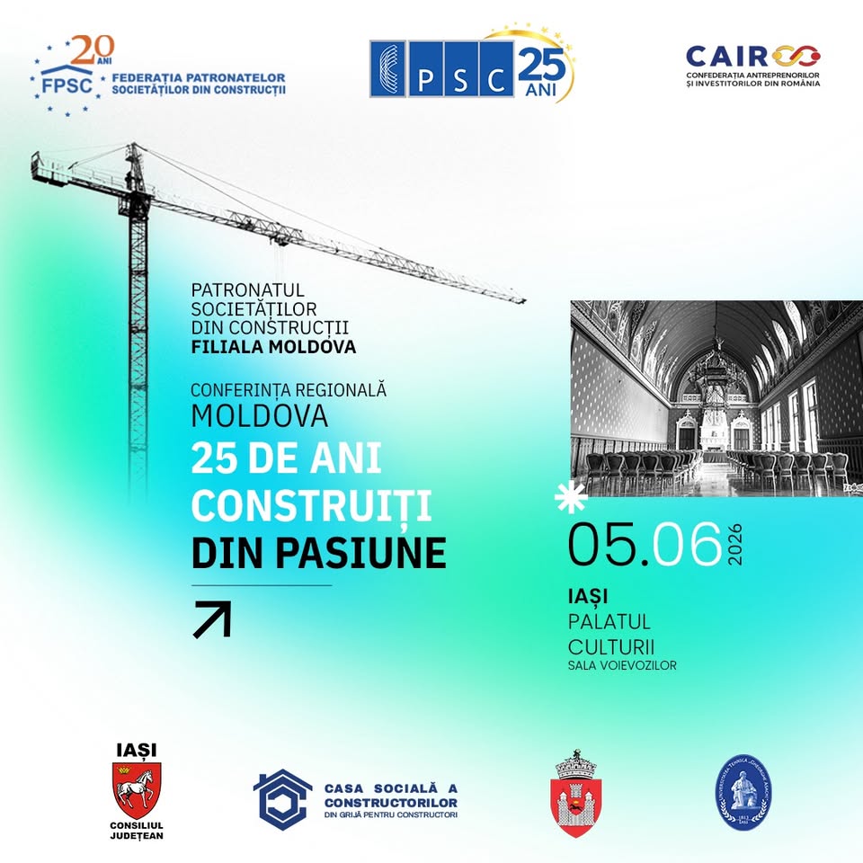 Conferința Regională MOLDOVA-25 DE ANI CONSTRUIȚI DIN PASIUNE