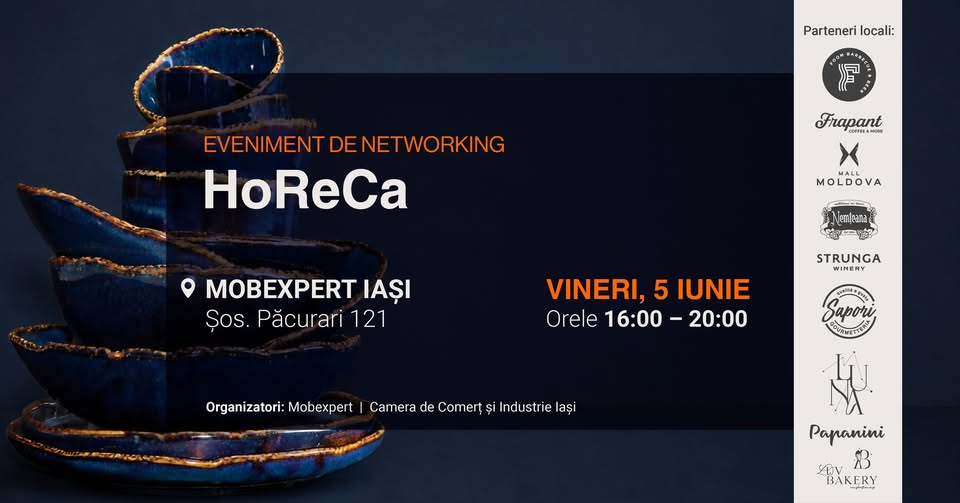 Eveniment de networking HoReCa – Iași