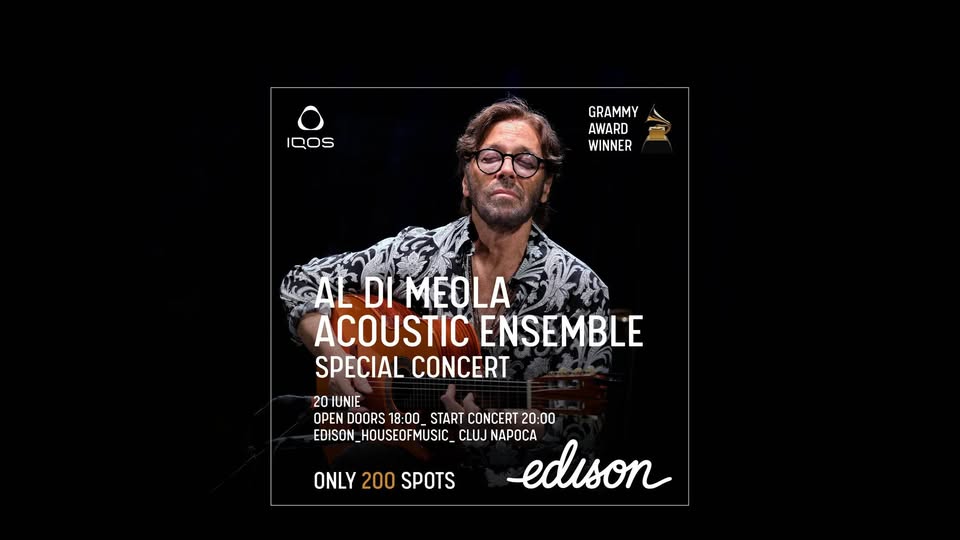 Al Di Meola Acoustic Ensemble @ Edison House of Music