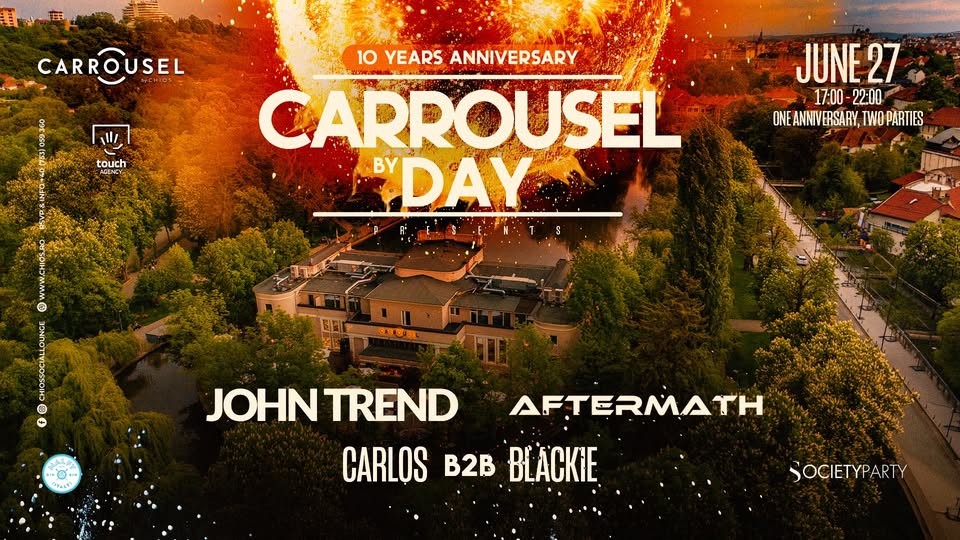 CARROUSEL BY DAY – JOHN TREND | AFTERMATH | CARLOS B2B BLACKIE
