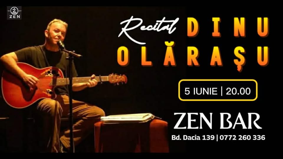 Dinu Olărașu live la Zen Bar