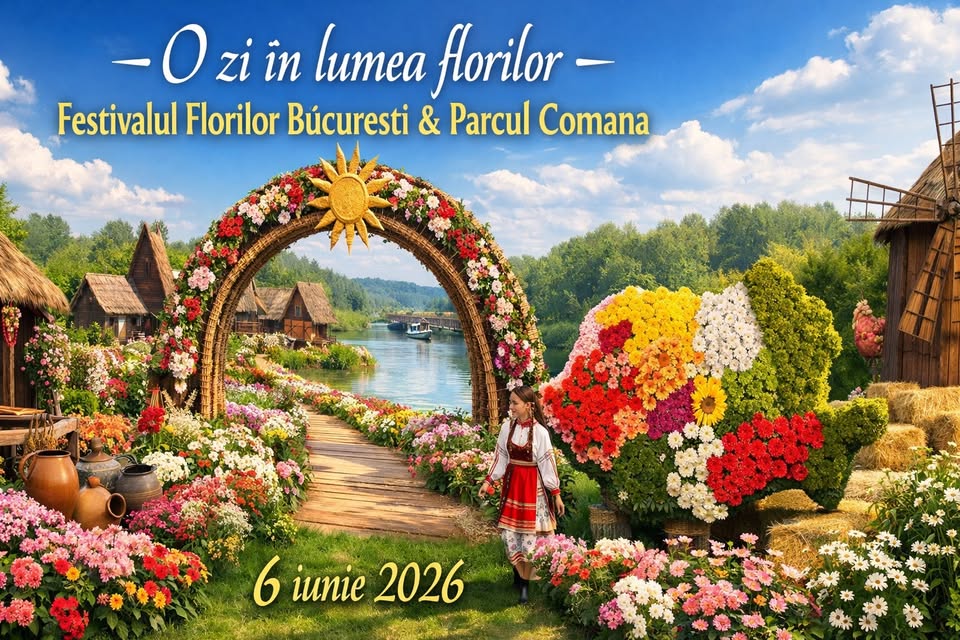 🌸 O zi în lumea florilor –Festivalul Florilor Bucuresti & Parcul Comana