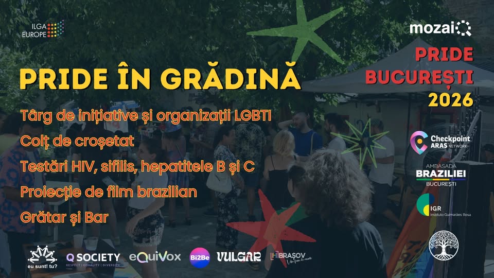 Pride în Grădină | Pride București 2026