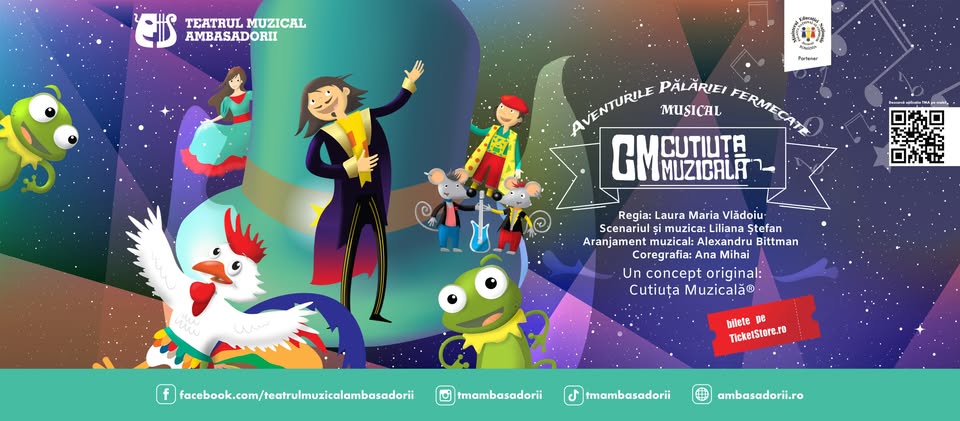 Cutiuța Muzicală – Aventurile Pălăriei Fermecate