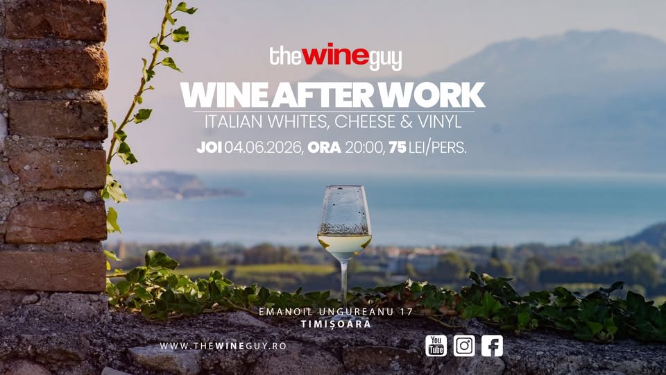 Wine After Work – Italian Whites, Food & Vinyl