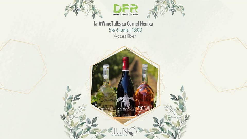 DOMENIILE FRANCO-ROMÂNE la #WineTalks cu Cornel Henika