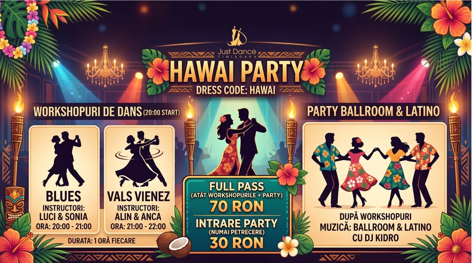 Hawai Party – Ballroom & Latino Party